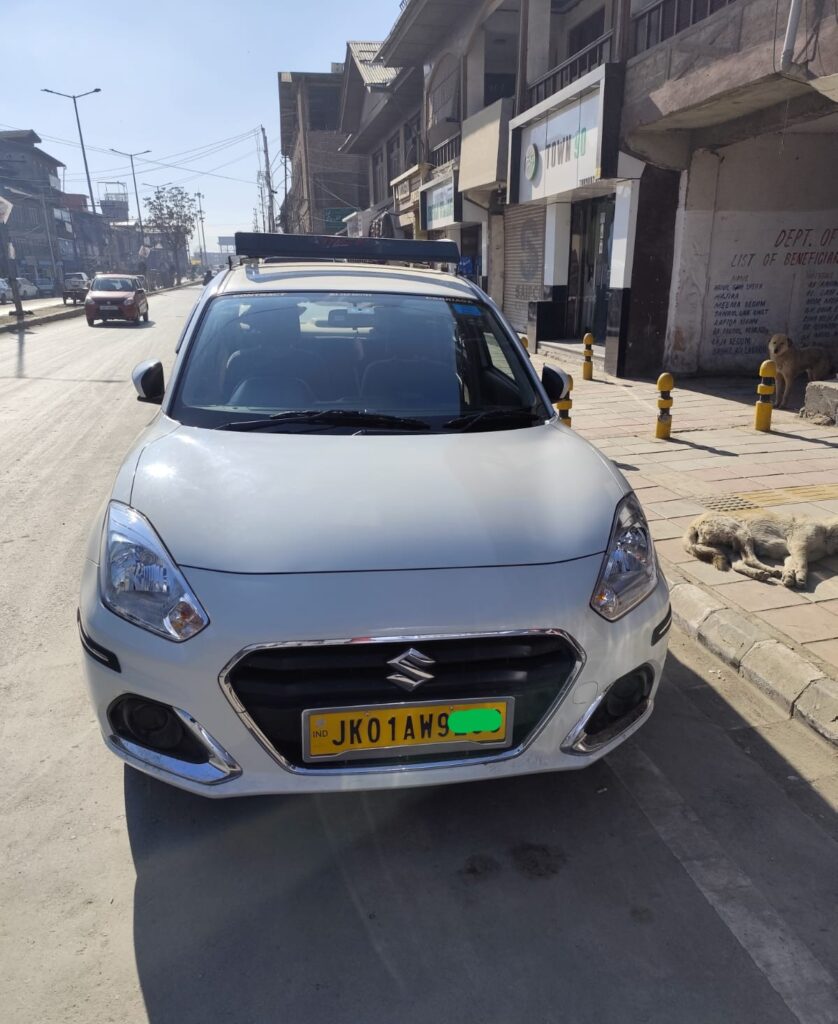 srinagar taxi service